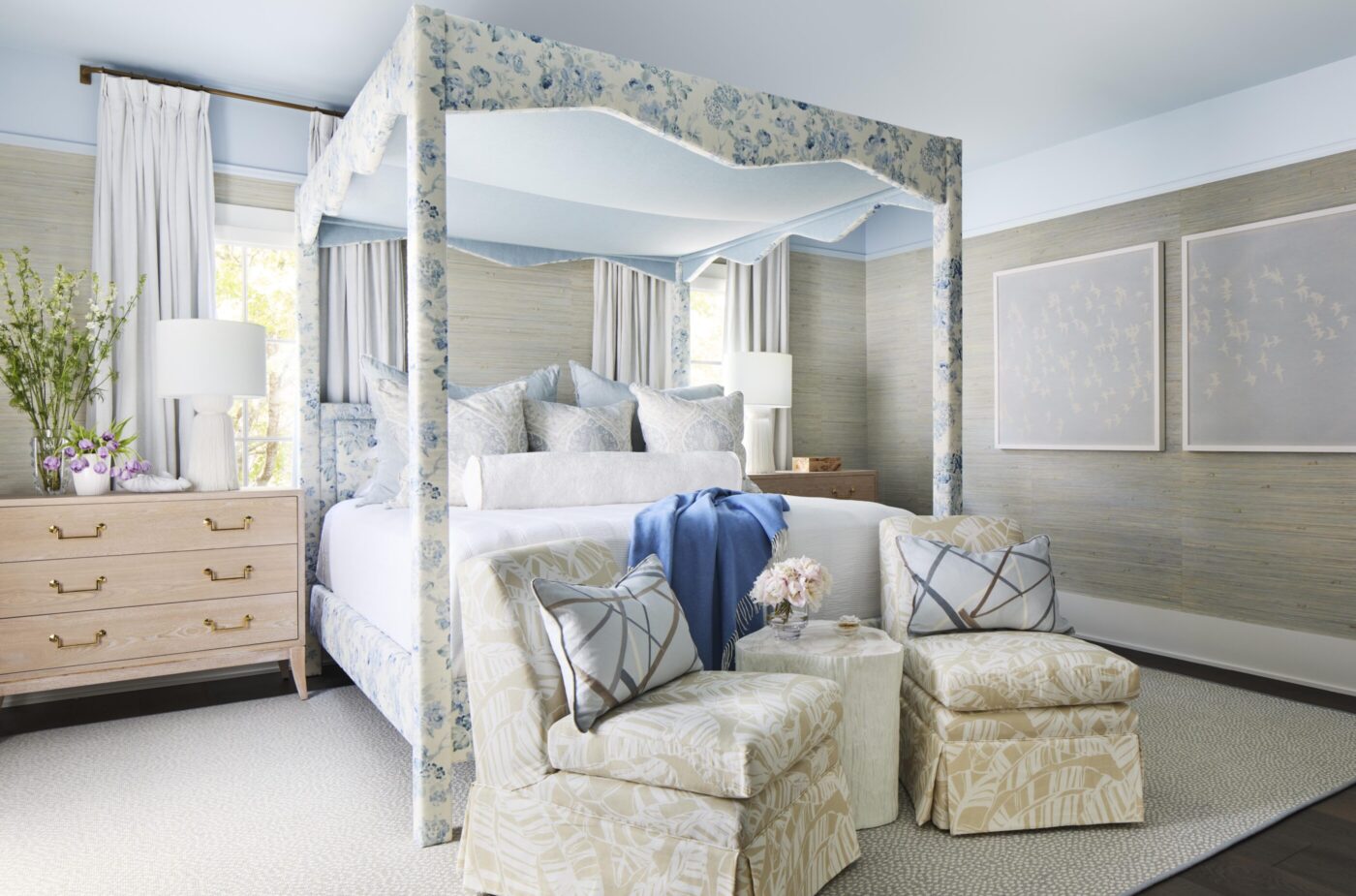 Image for How Designers Are Reimagining Romantic Canopy Beds