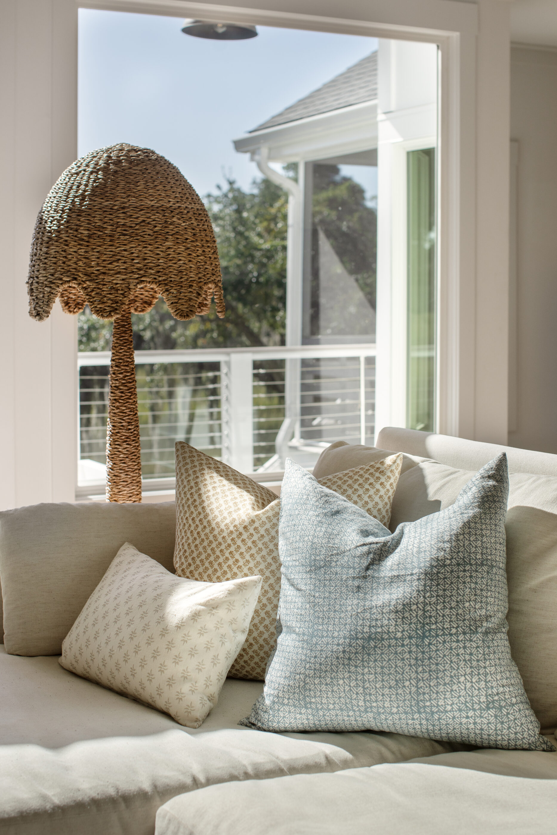 coastal interior design modern Megan molten charleston savannah bluffton james island living room